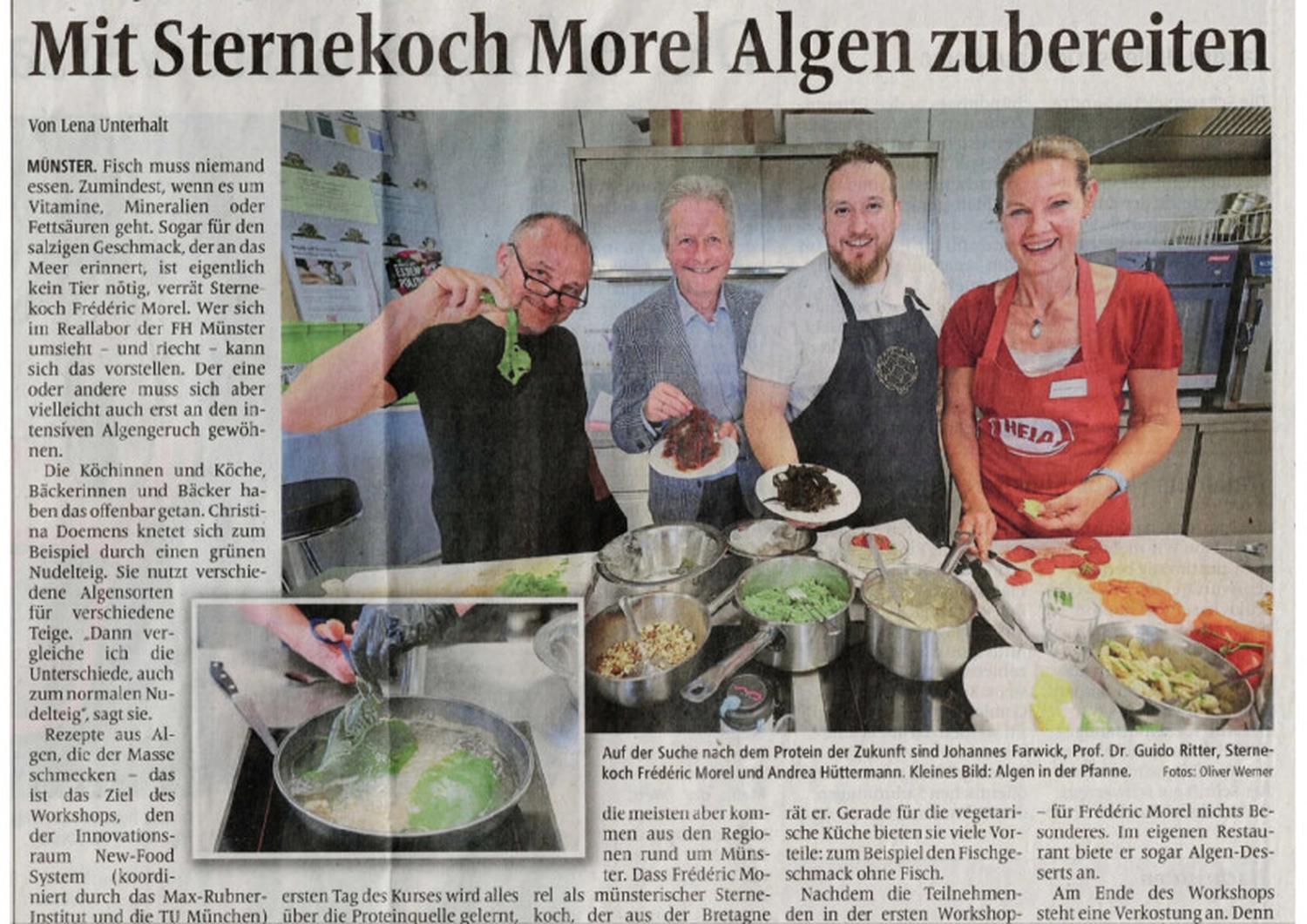 KochBAR Emsdetten - Kochstudio - Zeitung