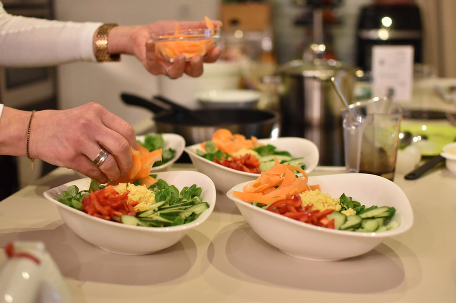 KochBAR Emsdetten - Kochstudio - Salat